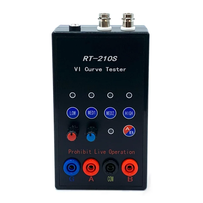 

CQMF-VI Curve Tester Dual Channel Simultaneous Display Handheld Circuit Board Online Detection ASA Tester 4 Gear Frequency