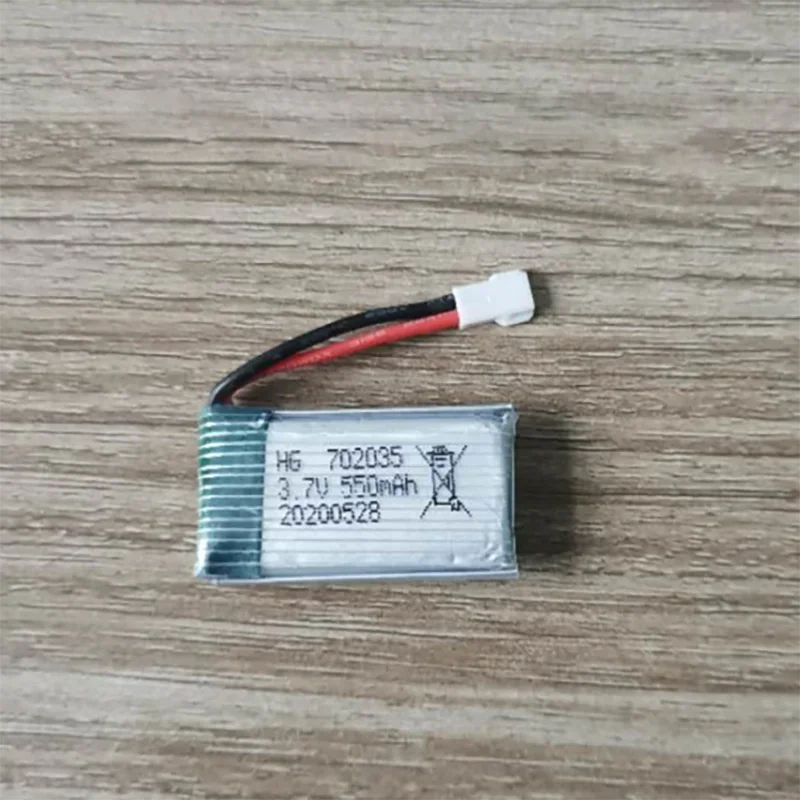 Akumulator RC Palne lipo 3,7 V 550 mAh do zdalnego sterowania KY101 E33C E33 H107 Zegarek UFO Zestaw ładowarek do samolotu