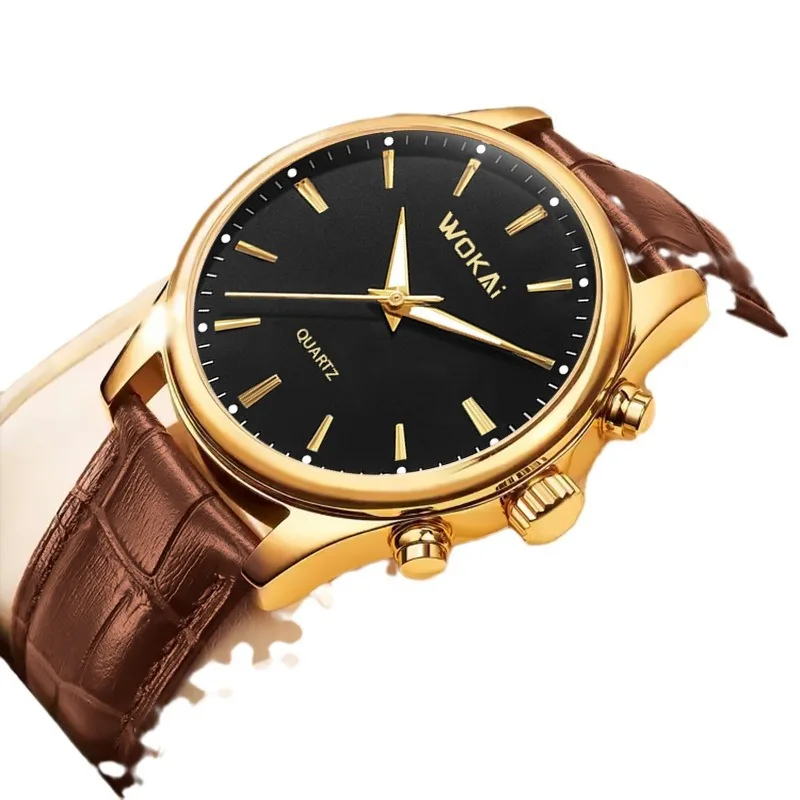 2025 Buitenlandse Handel Nieuwe Sentiment Horloge Klassieke Retro Mannen en Vrouwen Riem Quartz Horloge Groothandel Relogios Masculino Montre Homme