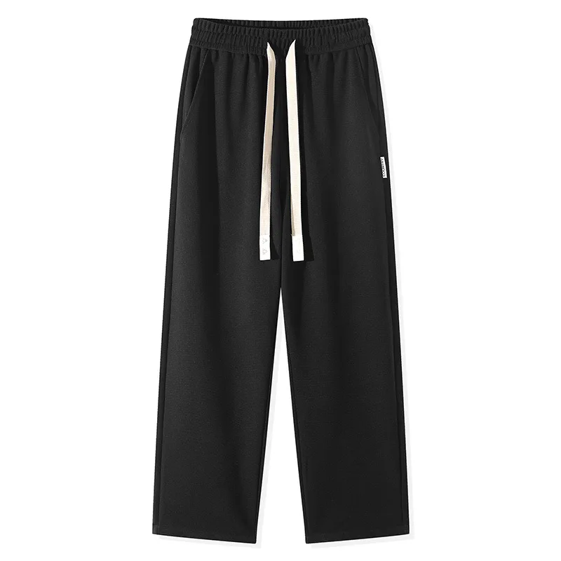 Men's Drapey Floor-length Loose Casual Trousers