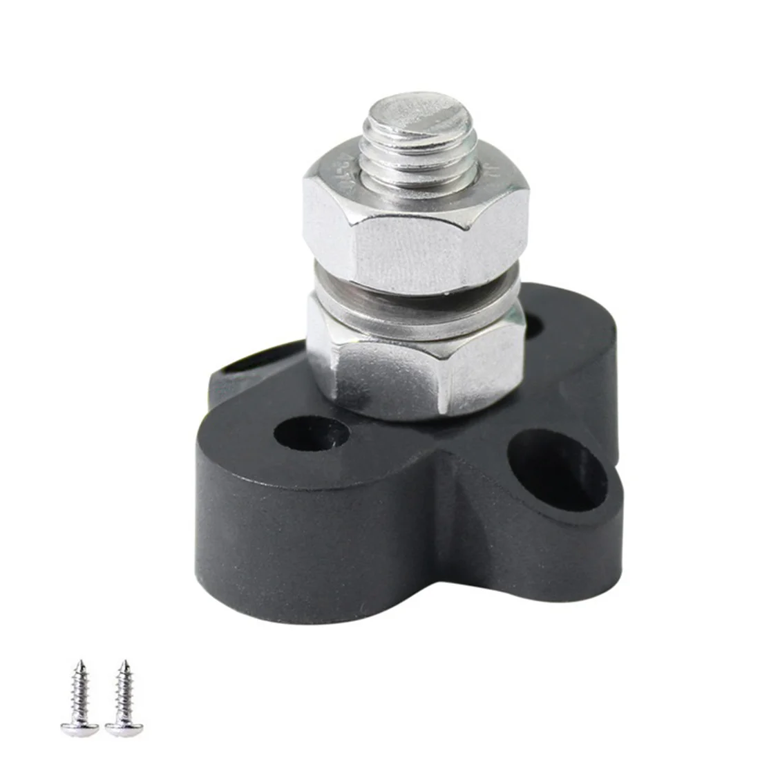 10個の端子台のボルトバッテリー,電源配信端末,バスバー用コネクタ,rvボート,DC 48v,150a,2個