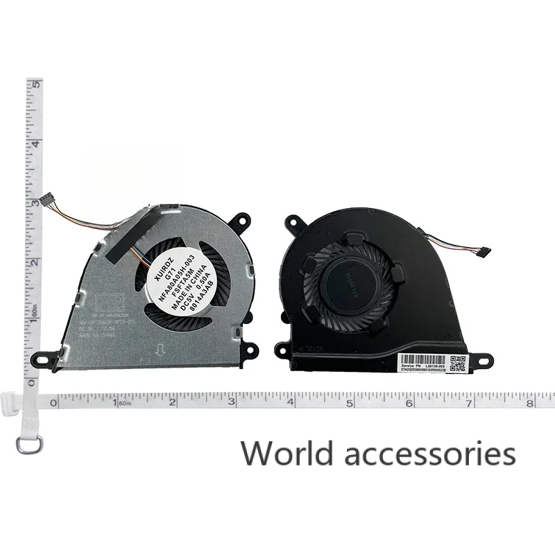 New laptop CPU cooling fan for HP 15-dy 15s-fq 14-dq 14s-dq 15-ef 340s G7 15s-eq TPN-Q242