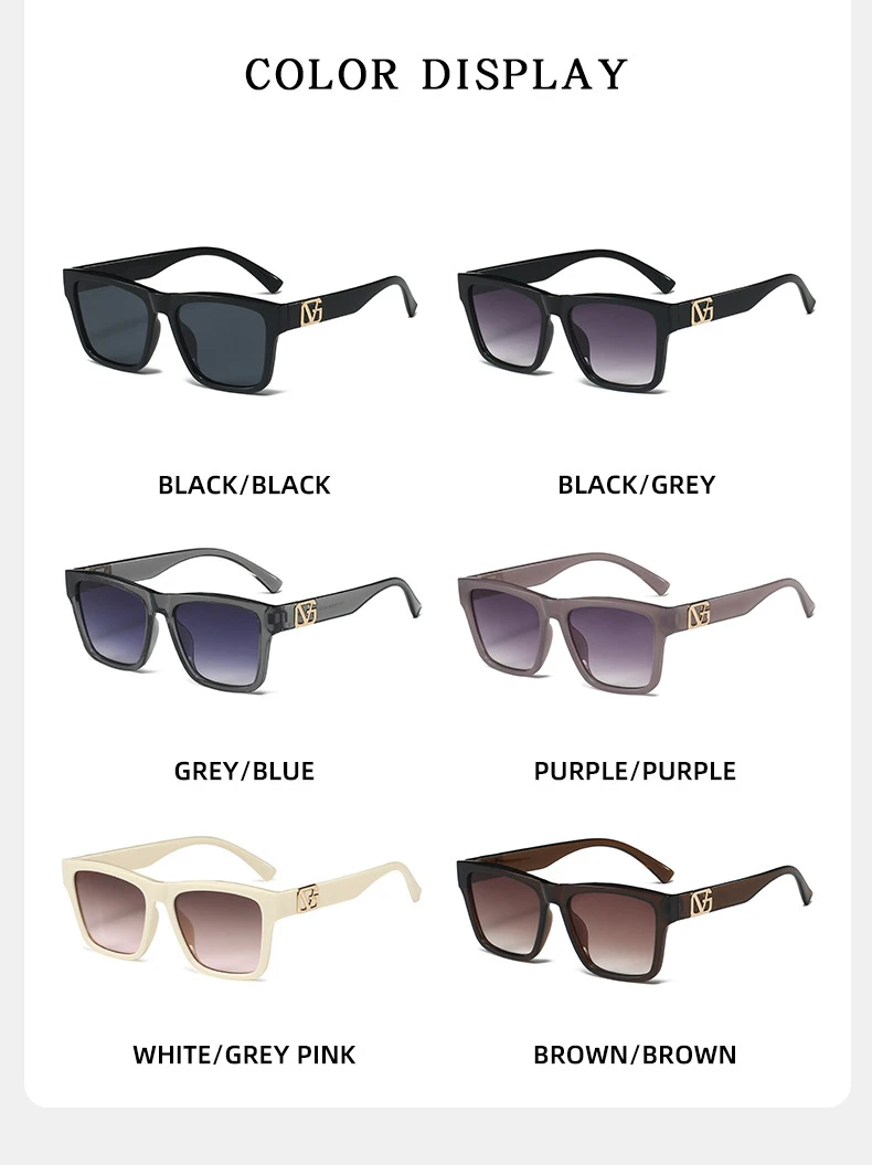Modische, personalisierte Retro-Sonnenbrille für Straßenfotografie mit High-End-Feeling, konkaves Design, tägliche Outdoor-Sonnenbrille 3197 – Detail 10
