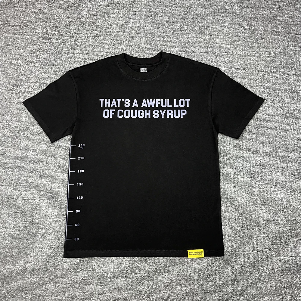 

Печать на боковой шкале, футболка с сиропом That's A Awful, мужские и женские топы, футболка