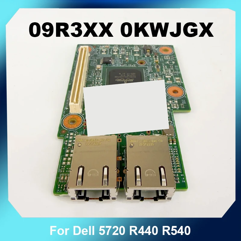 

09R3XX 0KWJGX Dual-Port Network LOM Card For Dell 5720 R440 R540 1G 9R3XX KWJGX