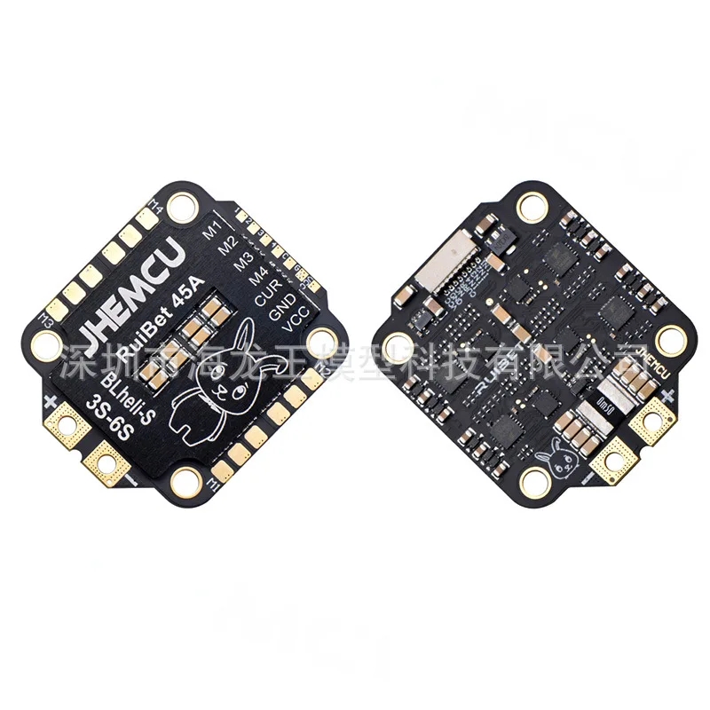 JHEMCU RuiBet 45A 55A 3-6S Dshot600 BLHELI_S 4-в-1 ESC