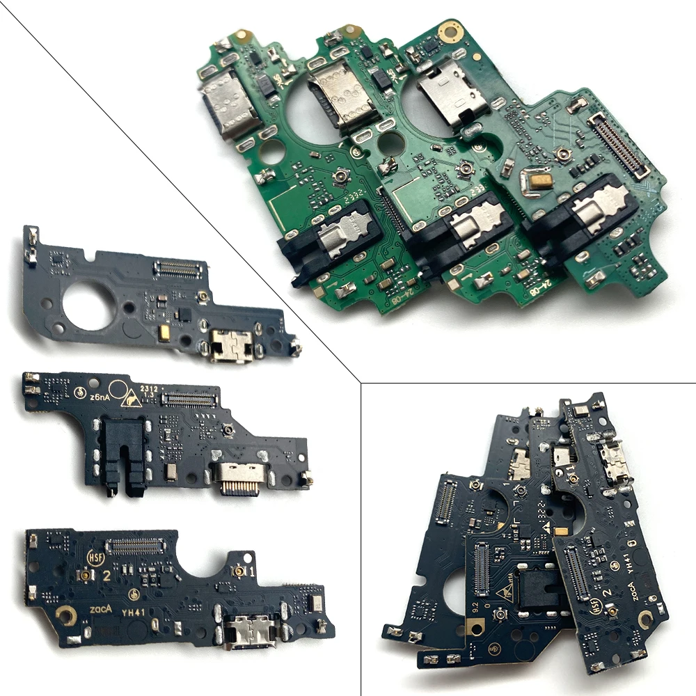 

USB-разъем для зарядного устройства, док-станция, порт для зарядки, гибкий кабель для микрофона для ZTE A33S A34 A52 2022 A52 Lite A53 Pro A72 5G A73 5G