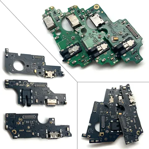 USB Charger Dock Connector Board Charging Port Microphone Flex Cable For ZTE A33S A34 A52 2022 A52 Lite A53 Pro A72 5G A73 5G