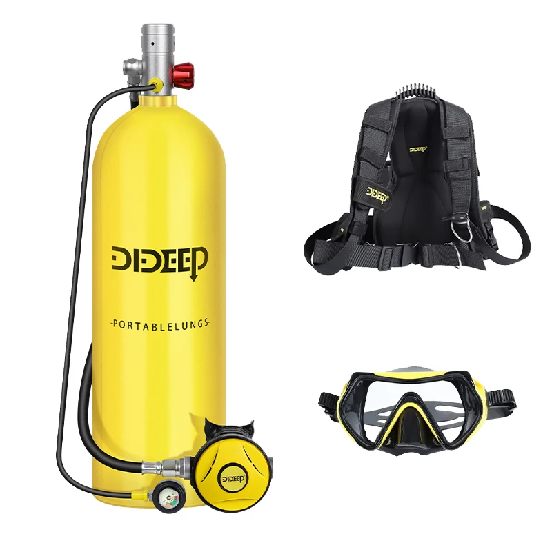 High Quality 3/4L Mini Diving Oxygen Cylinder Scuba     Pressure  Tanks