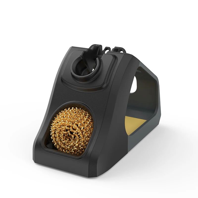 

Bakon Soldering Iron Stand Holder Solder Bracket with Welding Cleaning Copper Ball Welding Tools