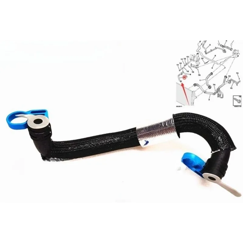 

Соединитель водопроводной трубы двигателя 9805975280 для Peugeot 3008 308 308S 4008 408 508 для Citroen C3 C4 C5, абсолютно новый