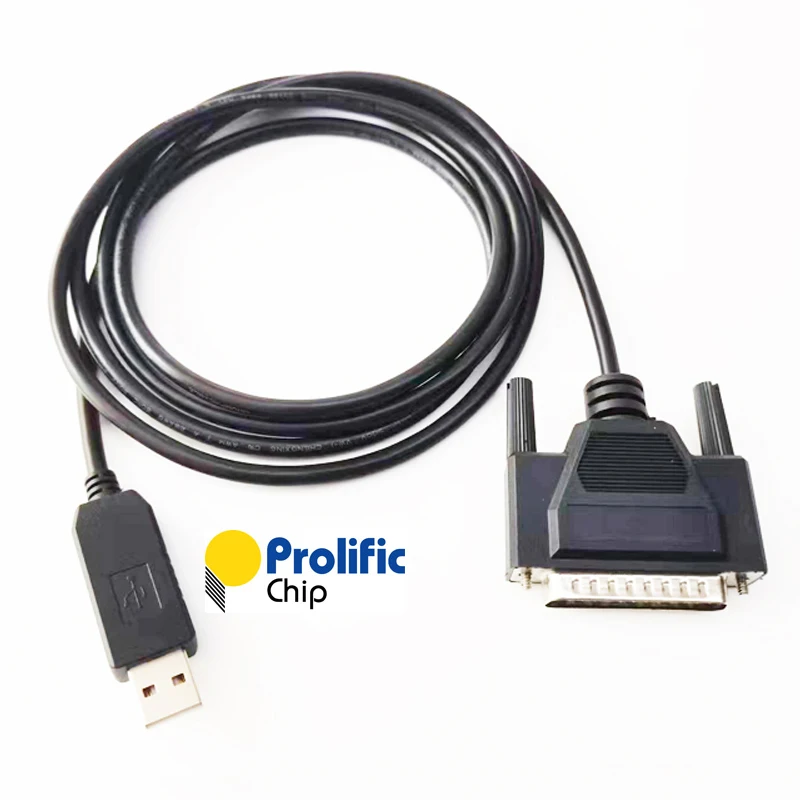 

Prolific PL2303 USB RS232 Serial to DB25 Male Communication Data Cable for Kantronics TNCs Timewave AEA TNCs ST-25M