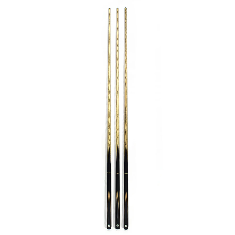 

Factory Wholesale Price Billiard Cue 3/4 Split Wood Snooker Cue Stick 9-10 MM with Extension