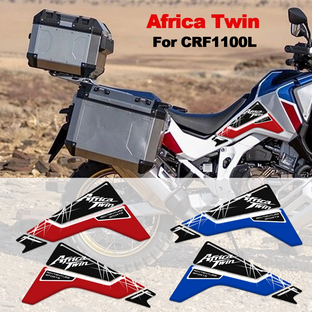 

For Honda AFRICA TWIN CRF1100 CRF 1100 L ADVENTURE SPORT 3D Motorcycle Tank pad grips stickers knee protection kit