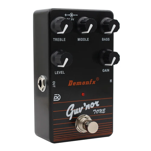Imagen 2 del producto Distorsión del pedal de efectos de guitarra Demononfx GUVNOR Tone basado en el pedal M-SHALL GUV'NOR