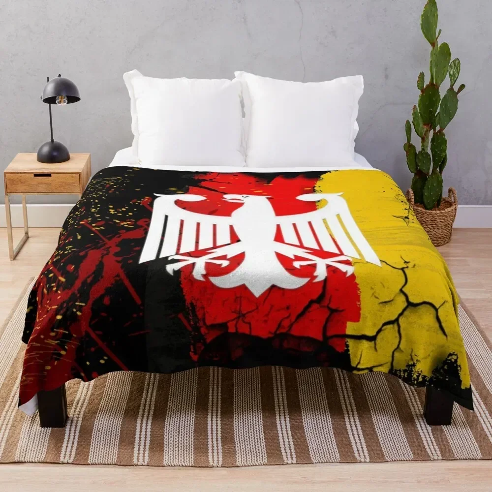 Deutschland! Throw Blanket Hair decorative Blankets