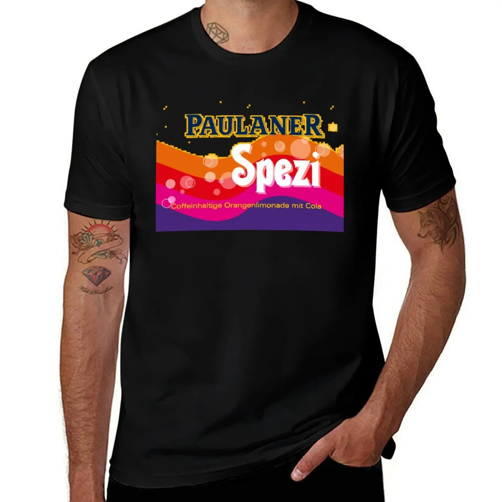 Paulaner Spezi munich T-Shirt Basic Crew Neck Short Sleeve Top T-Shirt