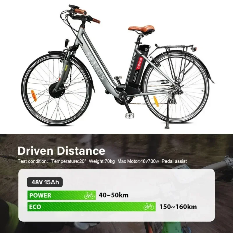 

Silverfish Battery 500W/1000W - New 48V 20Ah 18650 Lithium Ion Pack+Charger for 24V/36V Bicycle