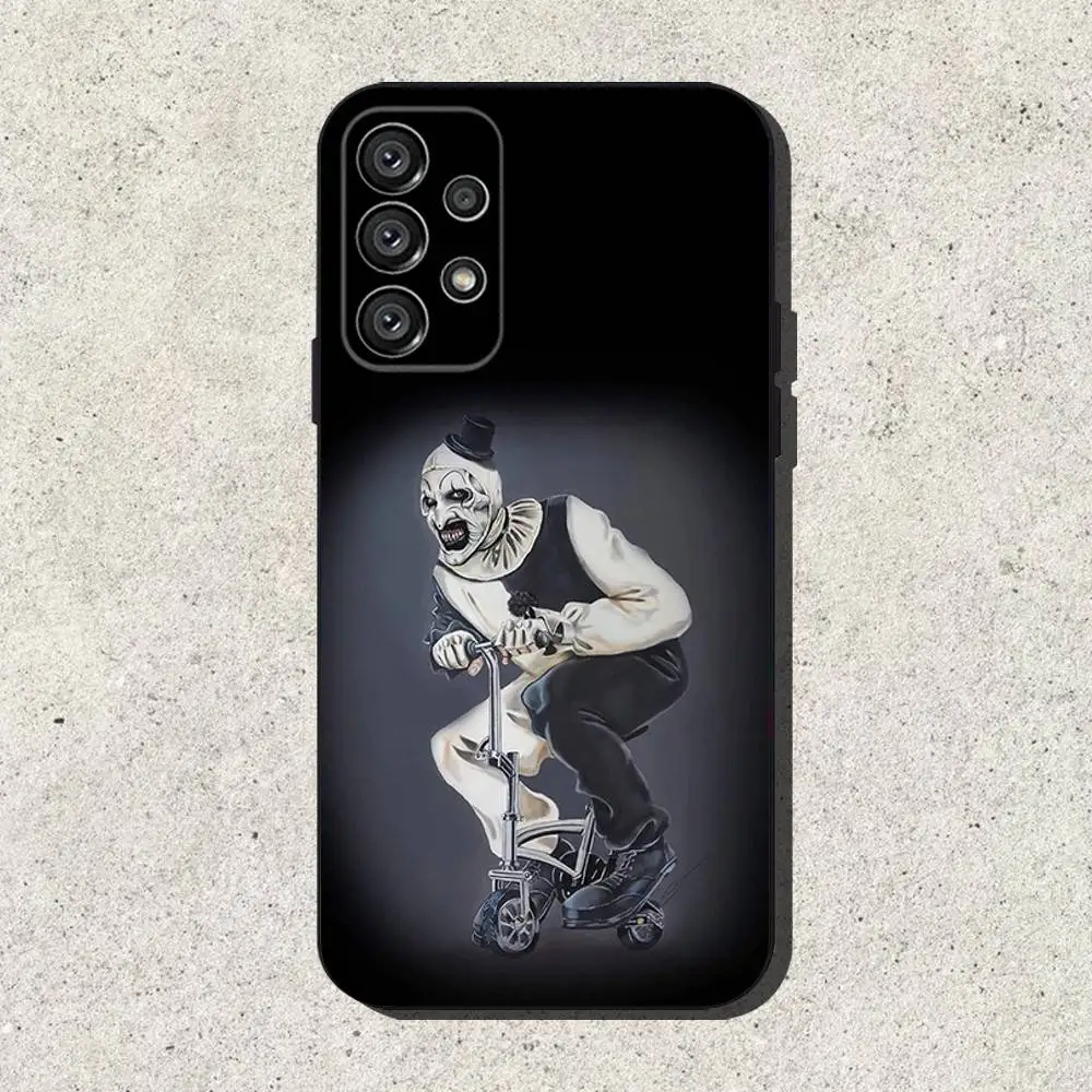 Art the C-Clown Phone Case For Samsung S25,S24,S21,S22,S23,S30,Ultra,S20,Plus,Fe,Lite,Note,10,9,5G Black Cover