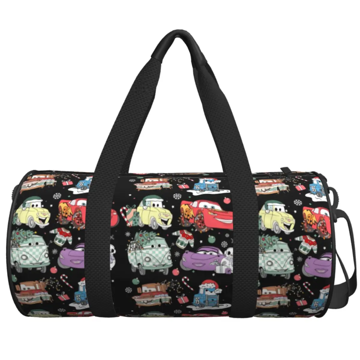 

Мужская дорожная сумка, винтажная спортивная сумка «Рождество и друзья», большая вместительная водонепроницаемая сумка на заказ, забавная спортивная сумка для багажа
