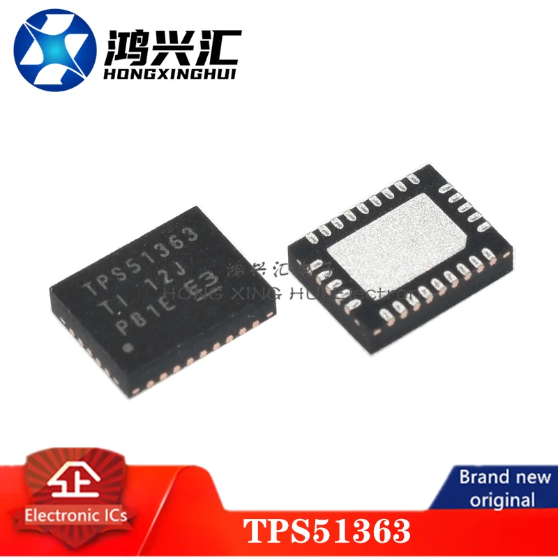New/Original TPS51363RVER Silkscreen TPS51363 SMT QFN28 DC Voltage Regulator IC