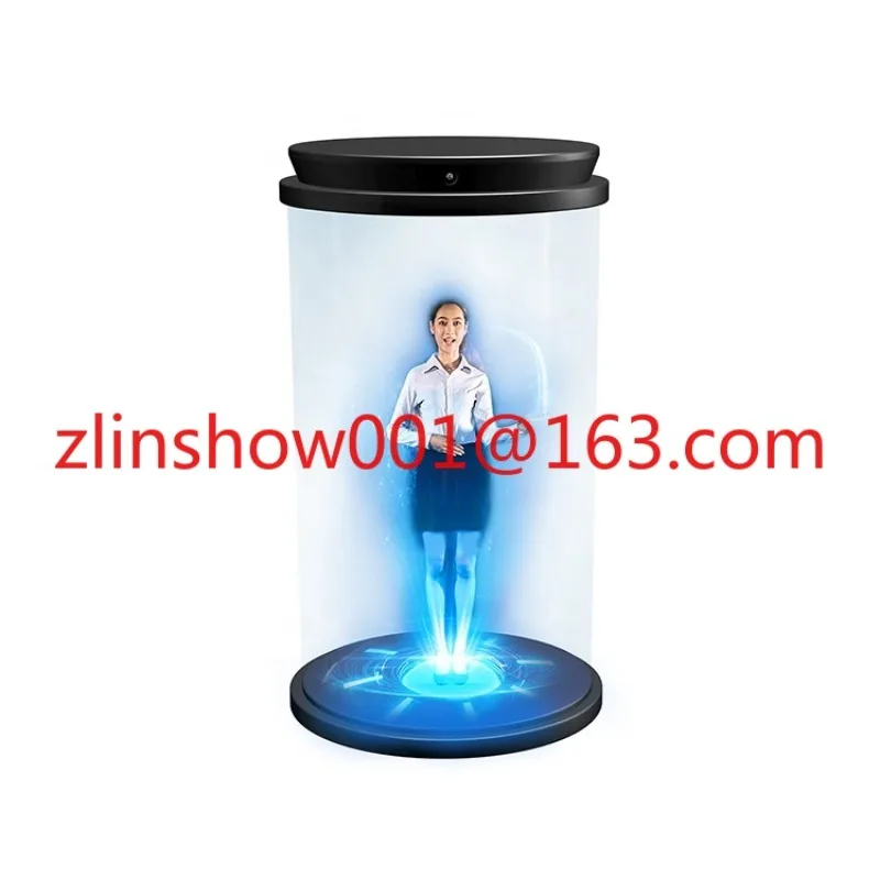 3d hologram projector human digital display holographic holobox