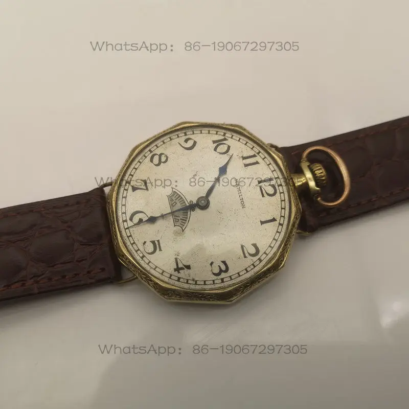 Pocket watch to watch, century-old antique pocket watch to watch gold, classic retro mechanical
