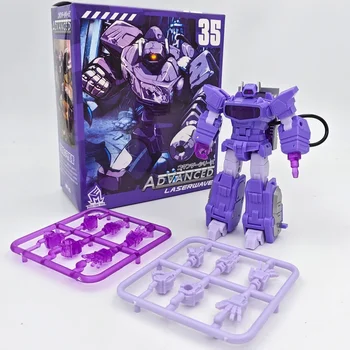 In Stock MTF Transformation Toy MF35 MINI Shockwave Animated Version Model Pocket Version Action Figure Autobot Gift Collection