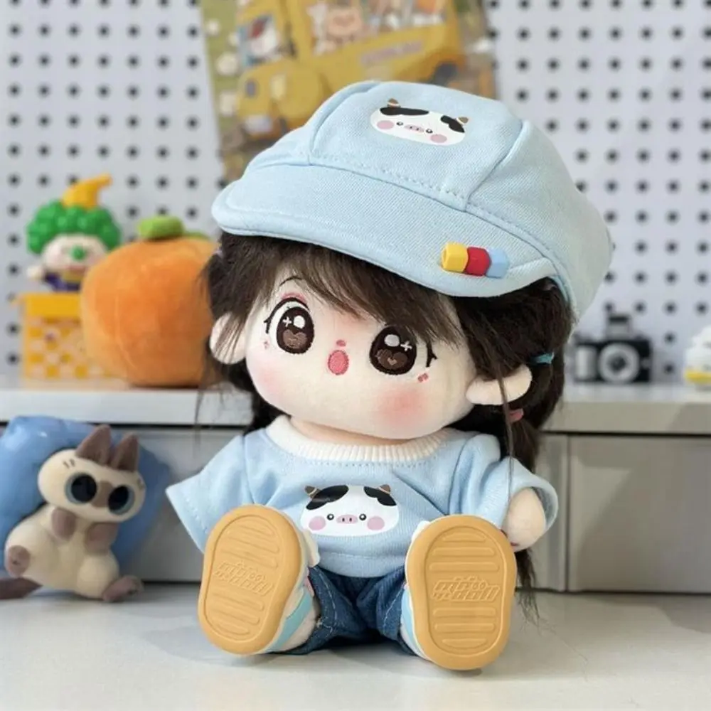 

Hoodie 20cm Cotton Doll Clothes Dress Up Collection Cotton Doll Outfit Dress Cute Multi Color 20cm Doll Flower Dress