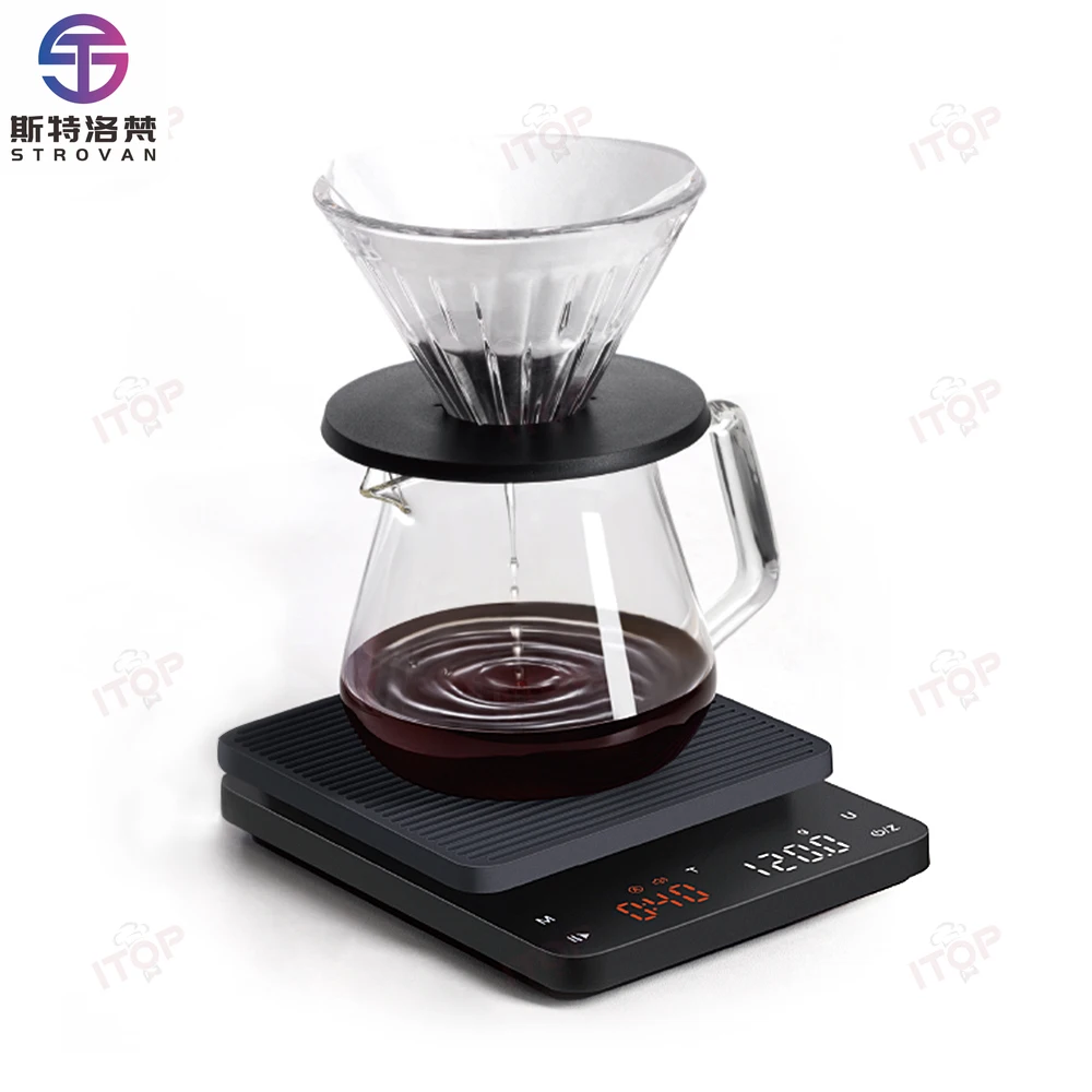 STLF JW 0,1 г, электронные кухонные весы с таймером для кафе