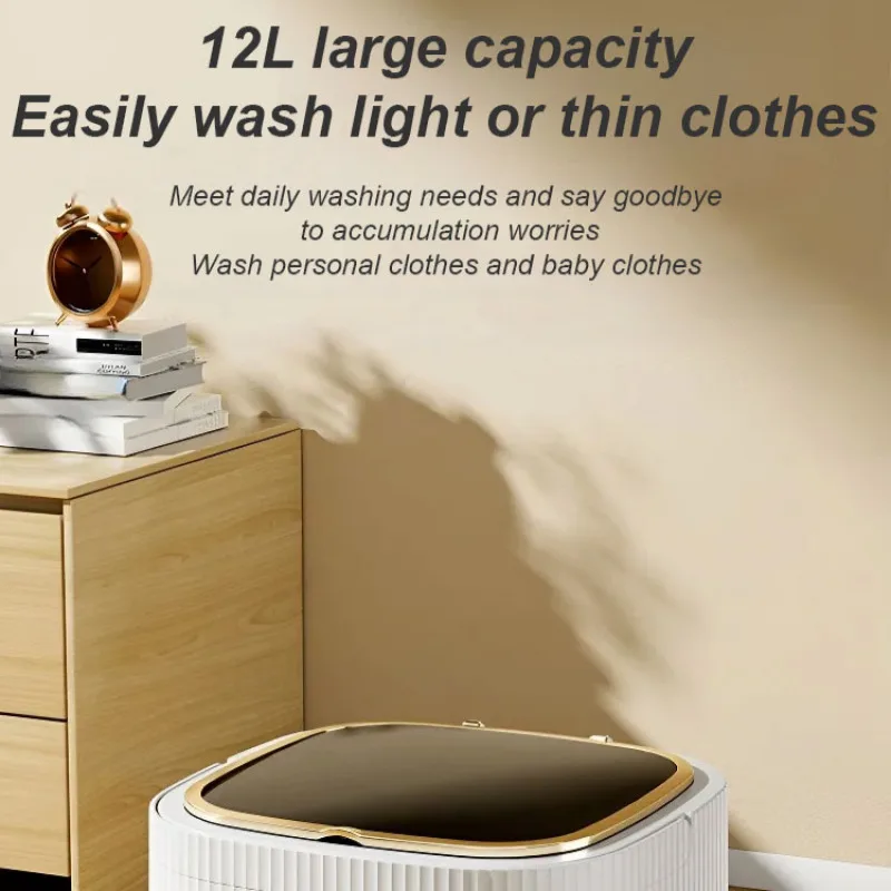 Baby special folding washing machine for underwear large capacity mini sock washing machine