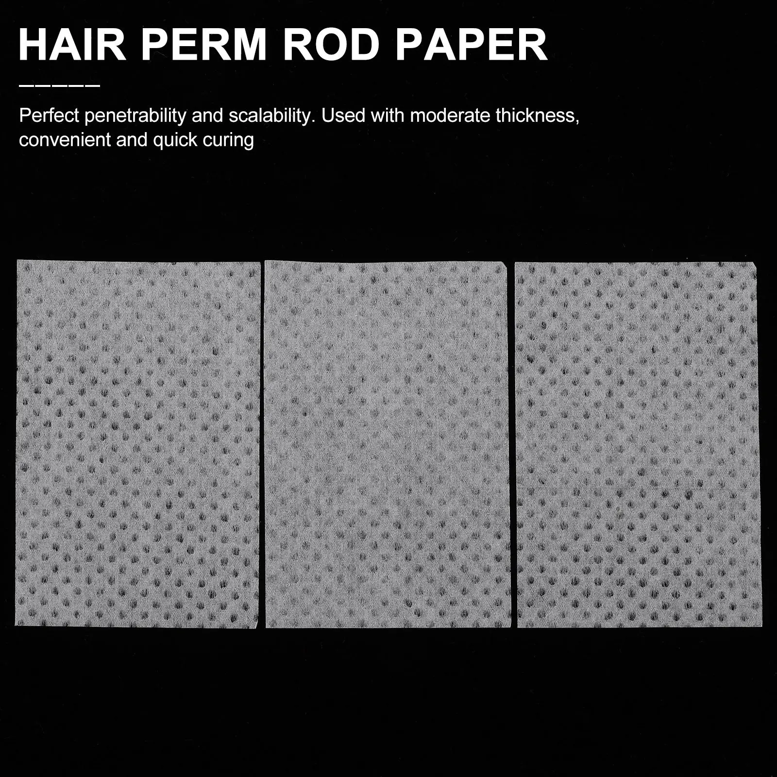 1000Sheets Hair Perm Paper Ultra-Thin Disposable Strong Breathable High Temperature Resistant for Hair Salon Barber Shop Perming