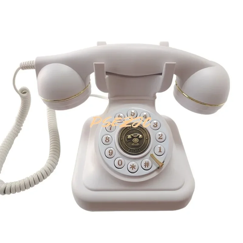 Household Retro Insert Line Fixed City Telephone Office Hotel Portable  Decoration Tool