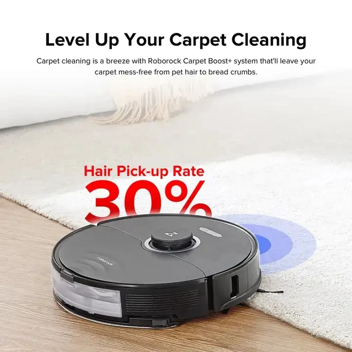 Hot selling Original Roborock S8 EU version Vacuum cleaner Robot with Mop Cleaner DuoRoller Brush 6000Pa Suction