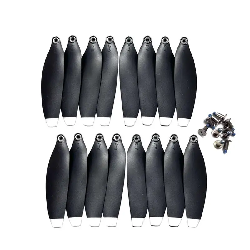 16PCS 66mm Propeller Props for DH-3 CS-15 RC Quadcopter Drone - Maple Leaf Blade Accessories