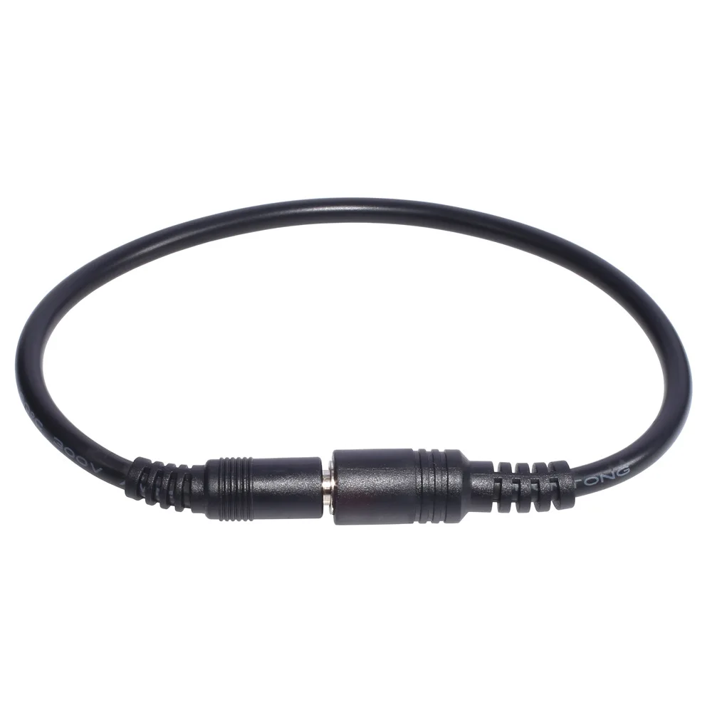18AWG DC Power Plug 6.5x4.4mm Male to 6.5x4.4mm Female Charging Cord for Laptop DC6044 Extend Line 30cm