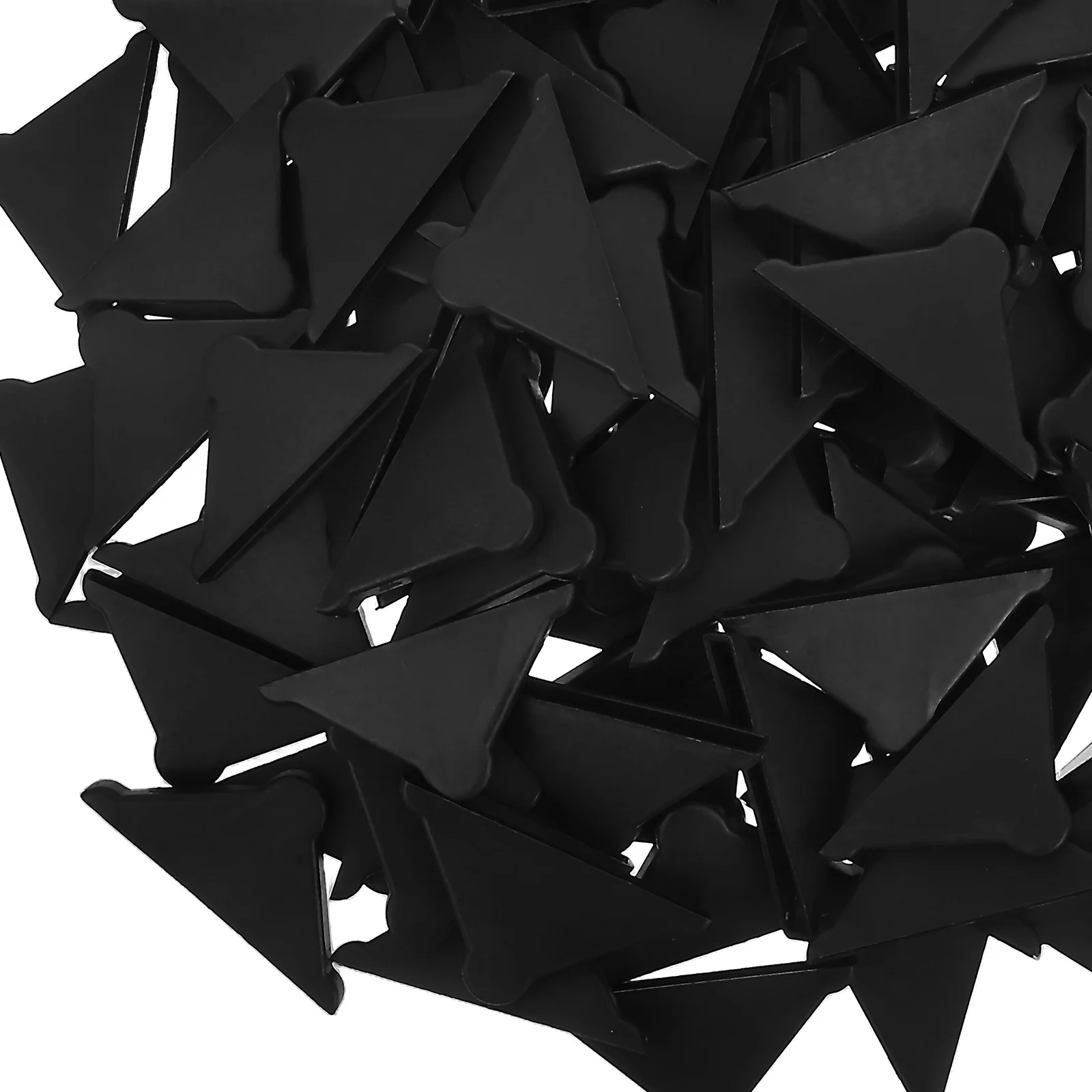 100Pcs Mirror Corner Covers Triangle Plastic Packaging Guard Safety Bumper Protective Protector Board Corner Protector