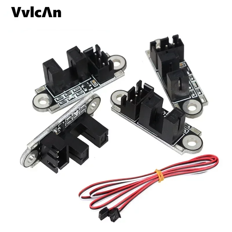 3D Printer Optical Endstop Optical Switch Sensor Photoelectric Light Control Optical Limit Switch Module with 1M Cable