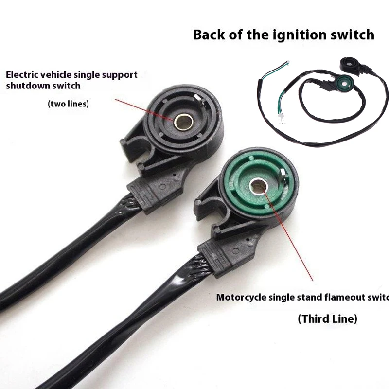 1 Piece Moto Side Foot Kick Stand Support Sensor Kickstand Switch Engine Stalled Switch Stop Switch For Electrical Motorbike