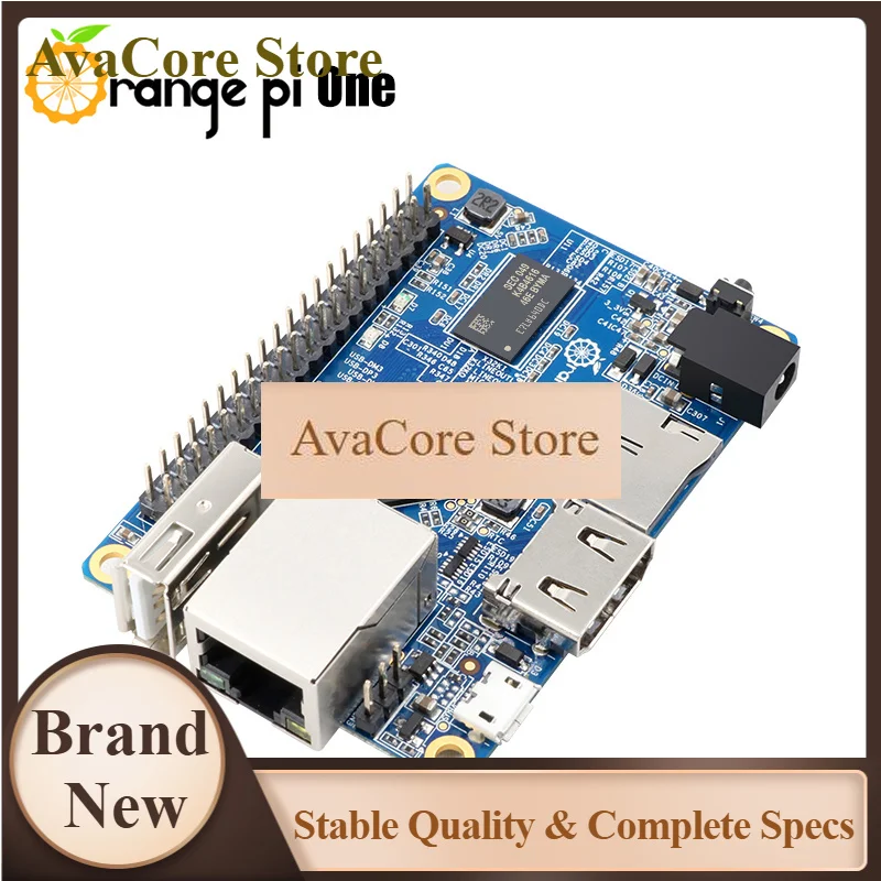 AvaCoreOrange Pi One 1GB Single Board Computer Allwinner H3