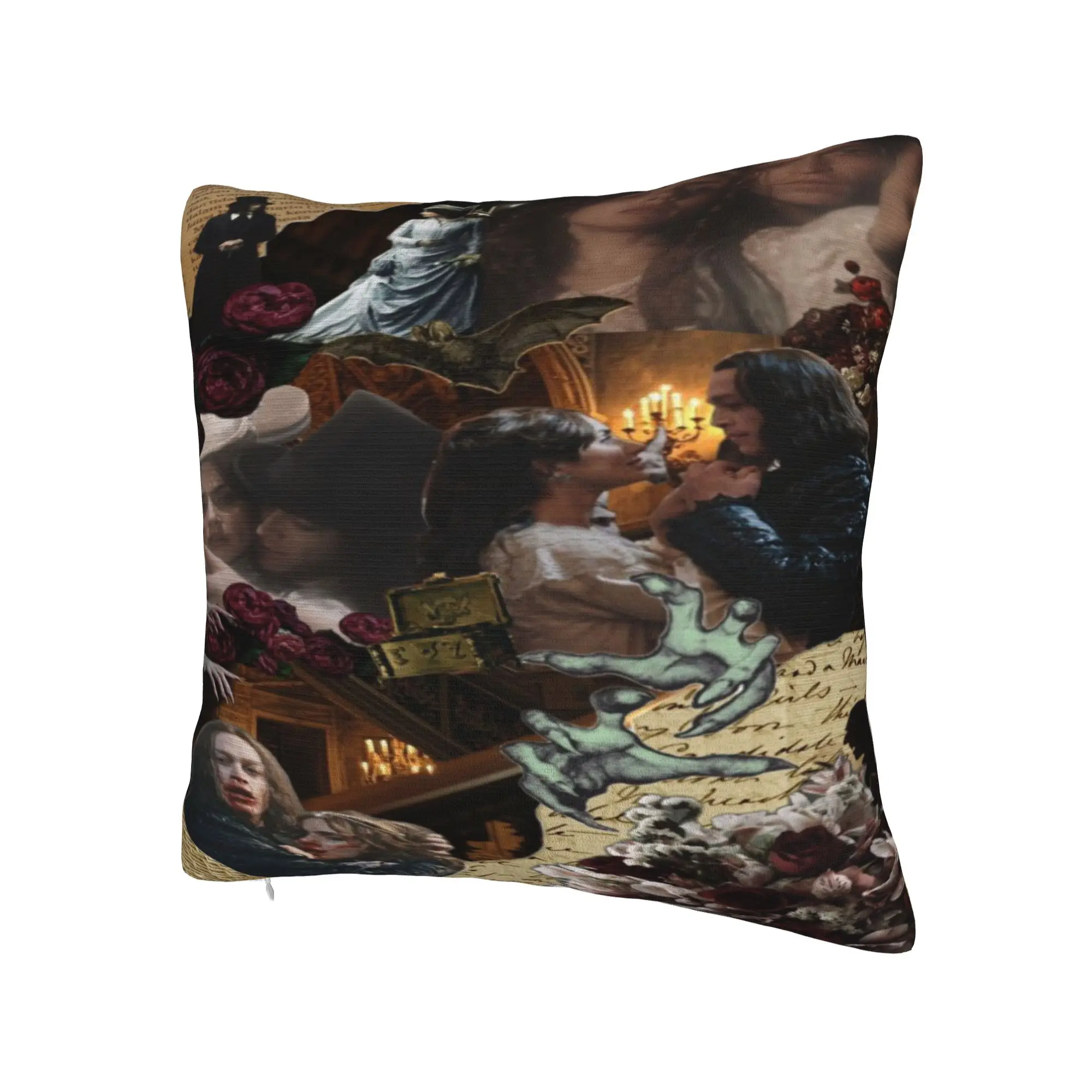 D-Dracula A Love T-Tale Pillow Cover  Custom Cushion Cover Morden Pillow Case For Sofa Bedroom Home Decor