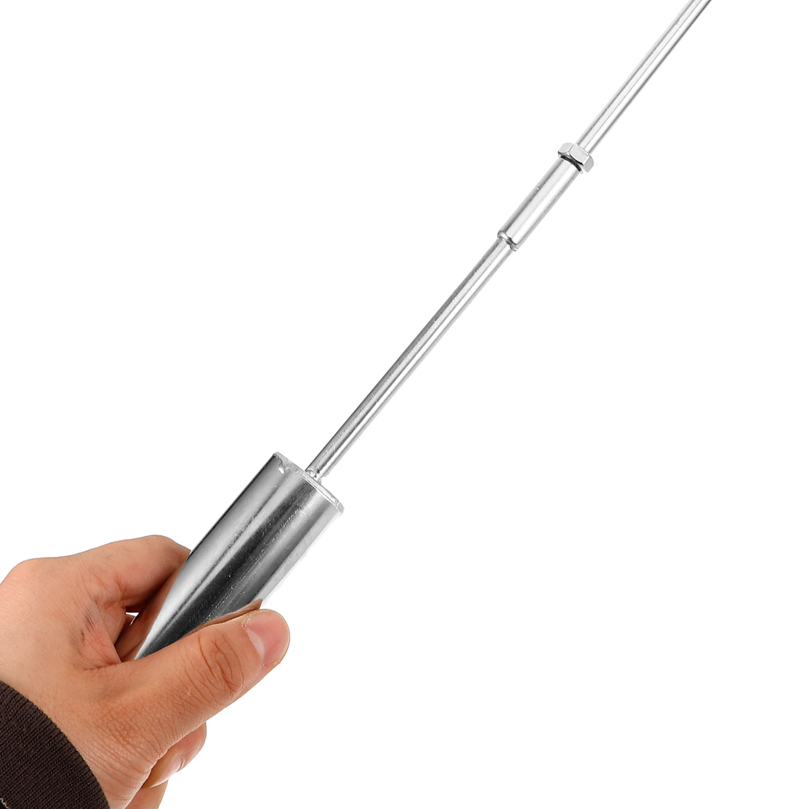 

Stainless Steel BBQ Rake Cleaner for Charcoal Grill Accessories Oven Fireplace Scraper Coals Ash Shovel Household Remover