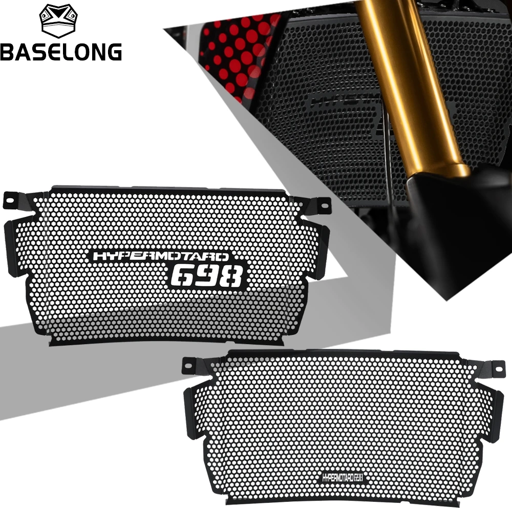 

For Ducati Hypermotard 698 /Mono/Mono RVE 2024-2025-2026 Motorcycle Radiator Guard Grille Protector Cover Water Tank Shield