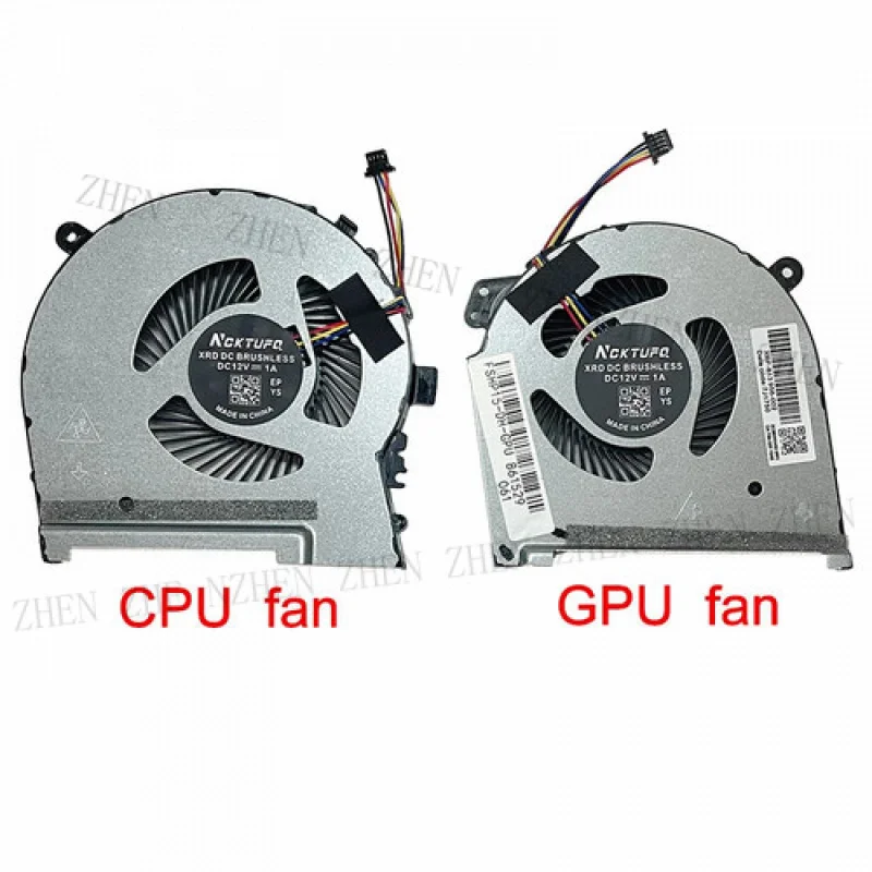 Y CPU GPU Cooling Fan for HP OMEN Air 15-DH0161TX 15-DH TPN-C143 L64445-001 DC12V