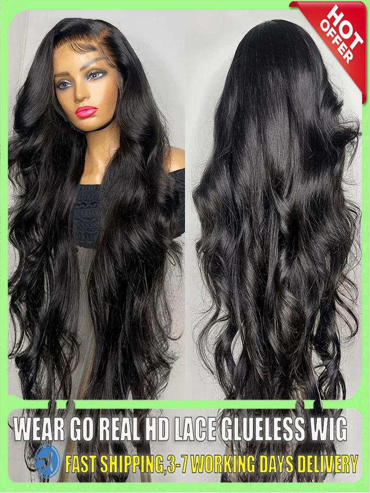 Ondinay Wig 13x6 Hd Transparent Body Wave Lace Front Human Hair Wig 150 Density 13x4 Brazilian Remy Lace Frontal Wigs For Women