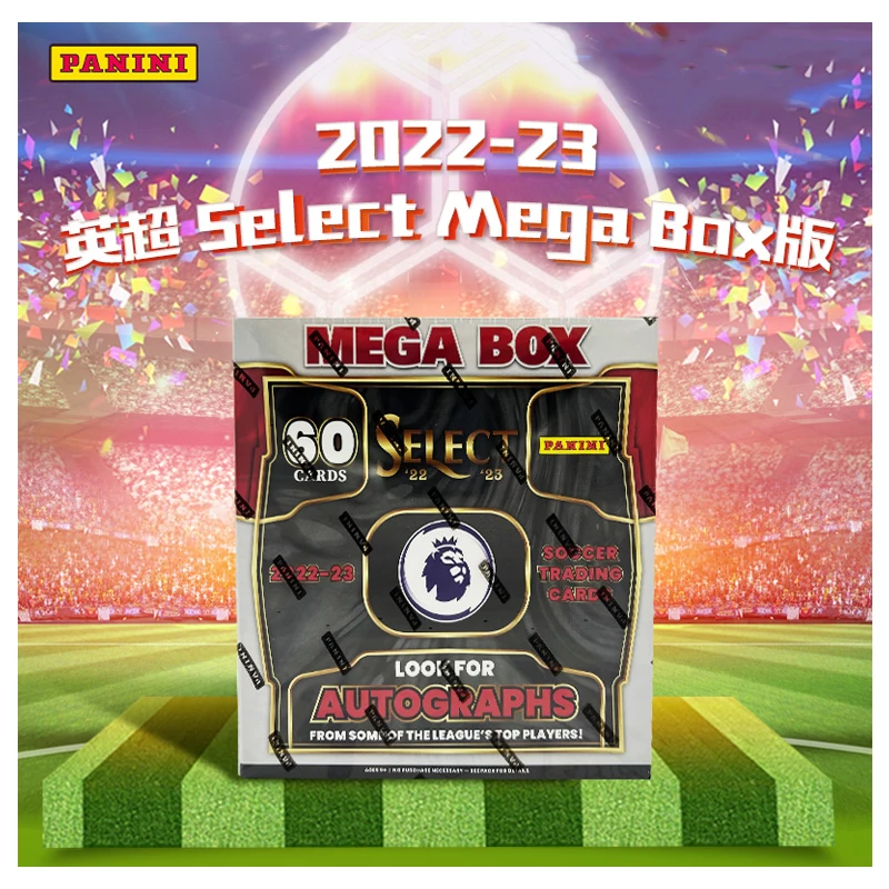 

Panini 2022-23 Premier League Cards, Soccer Star Autograph Memorial Cards, Official Fan Gift Box, Limited Edition Collection Set