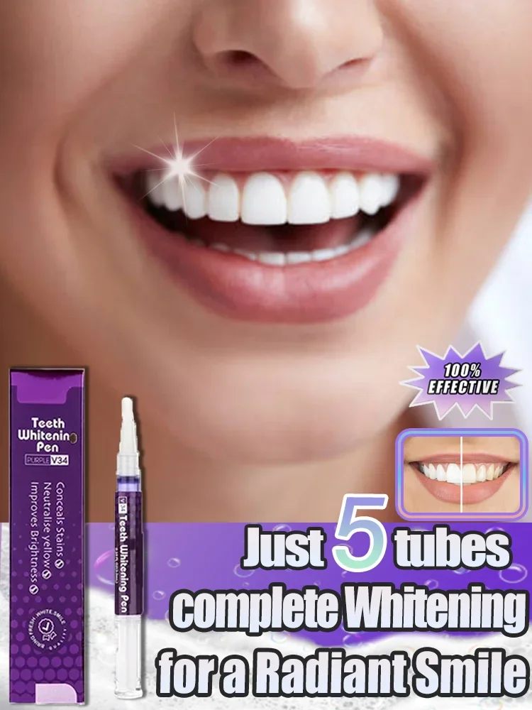 Tooth Whitening Pen Dazzling White Teeth Whitening Pen Instant Teeth Brightening Pen Brighten Your Smile Tooth Hygiene Care Tool