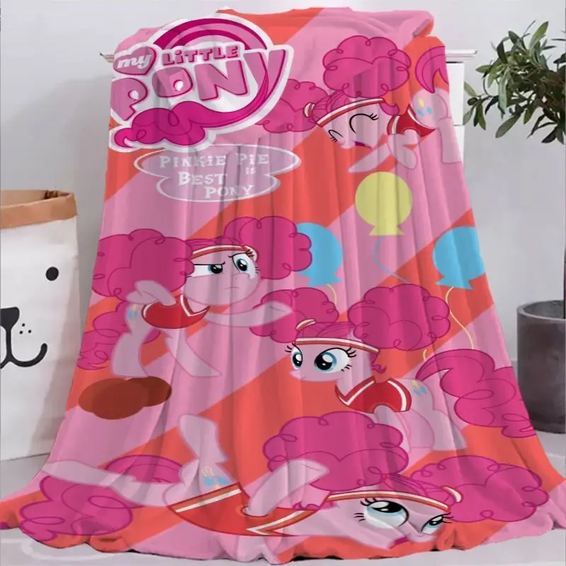 

Cartoon My Magical Little Ponys Blankets Flannel Summer Air Conditioning Anime Soft Throw Blanket for Bedding Bedroom Bedspread