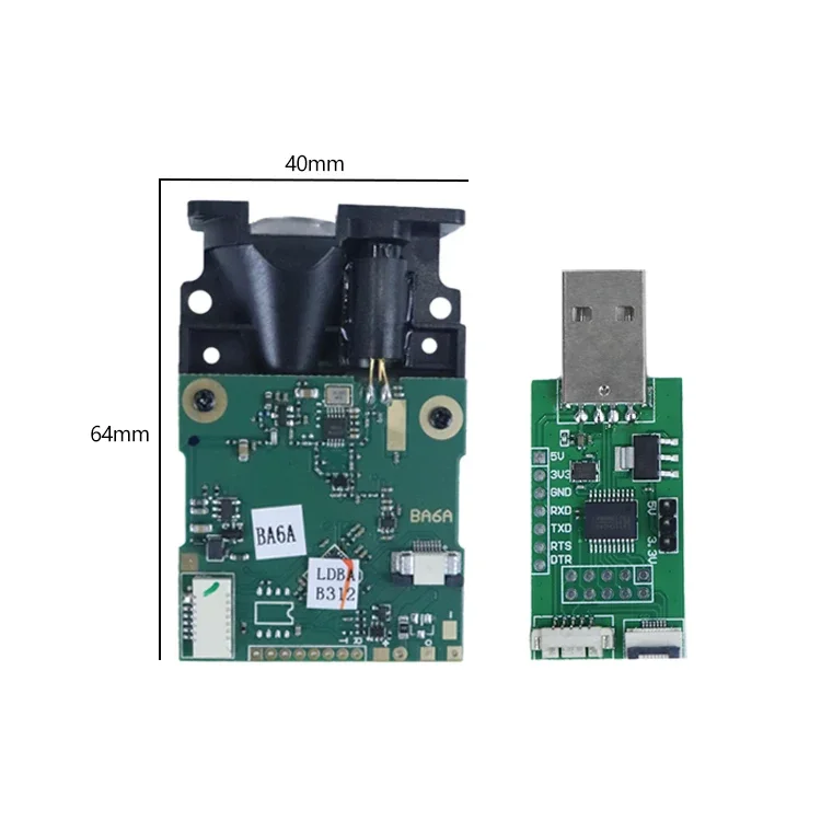 JRT Laser Distance Module High Accuracy 150m Long Wireless Laser Distance Sensor For Outdoor