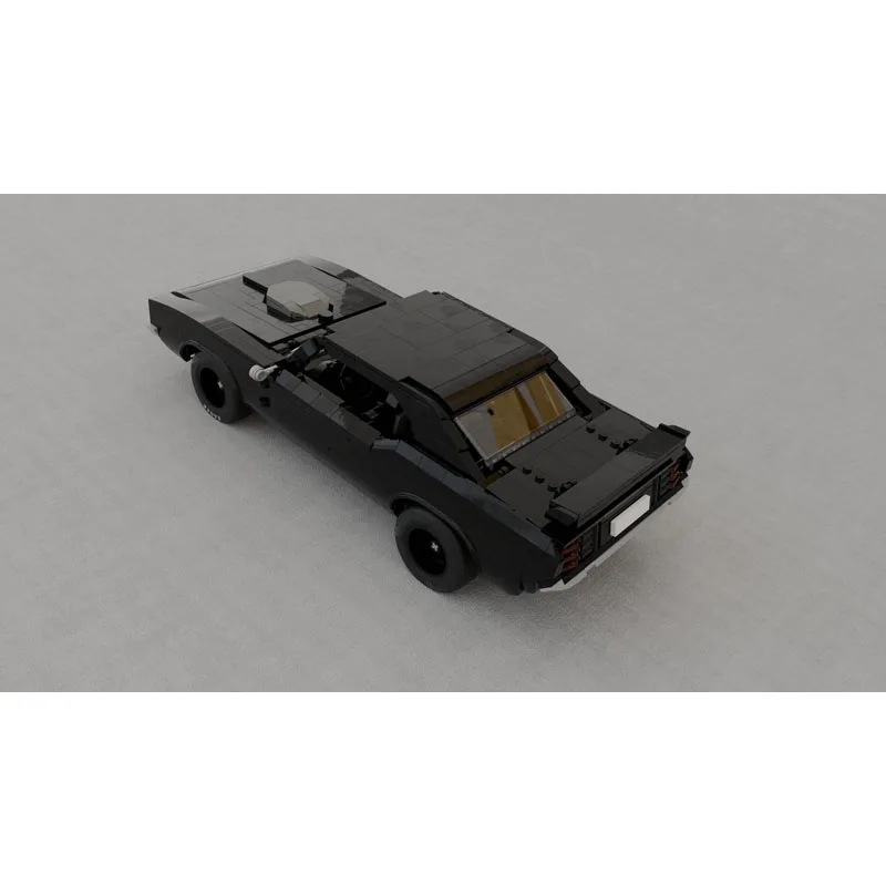 MOC-222703 جديد أسود مبدع سيارة رياضية كتل سباق نموذج 1507 PartsMOC الإبداعية بنين أطفال عيد ميلاد اللبنات لعبة الهدايا